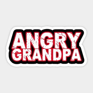 Angry Grandpa ver6 Sticker